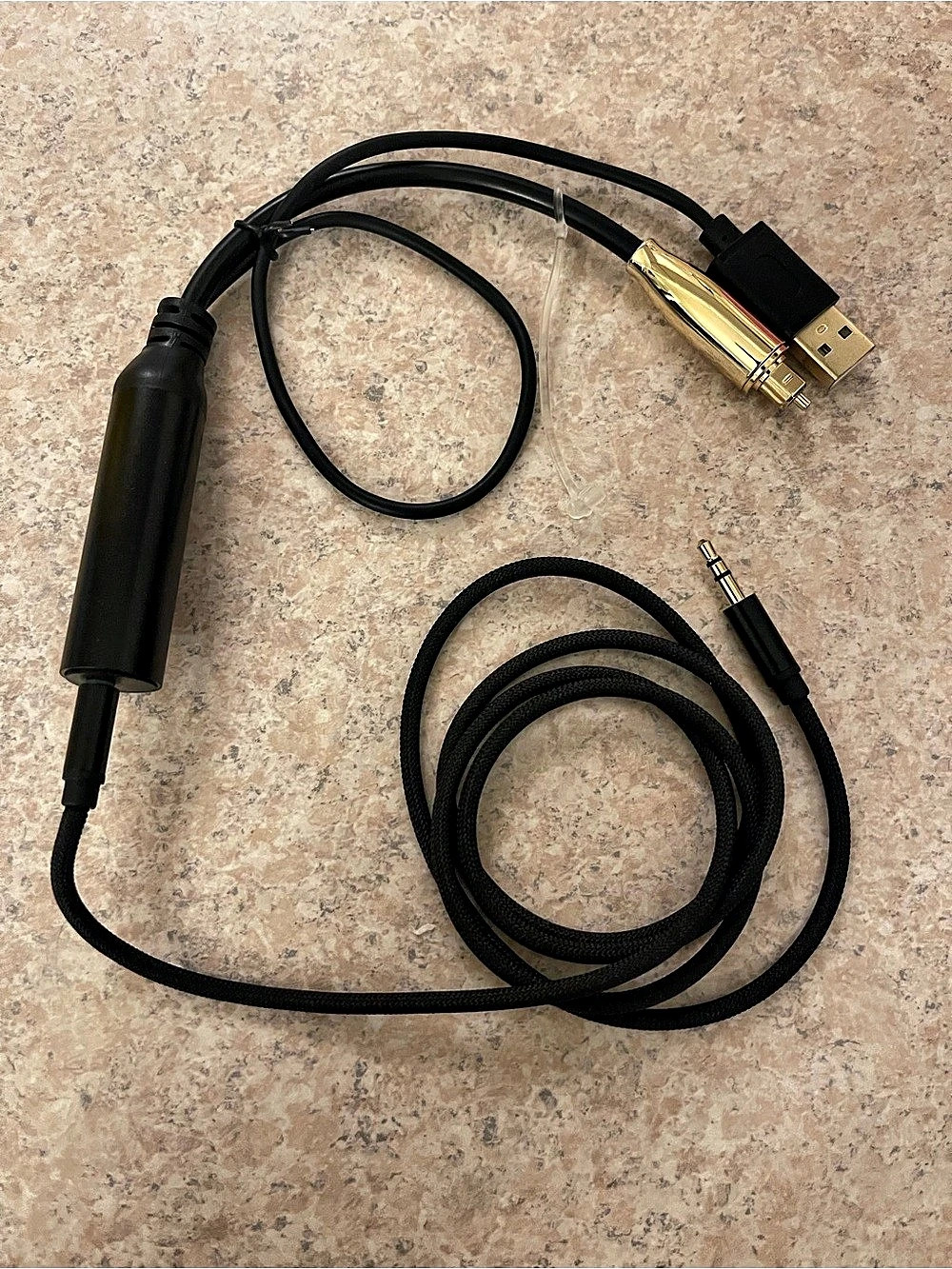 XMSJSIY USB to TOSLINK Optical Audio Unidirectional Cable - 1.2M/3.93FT